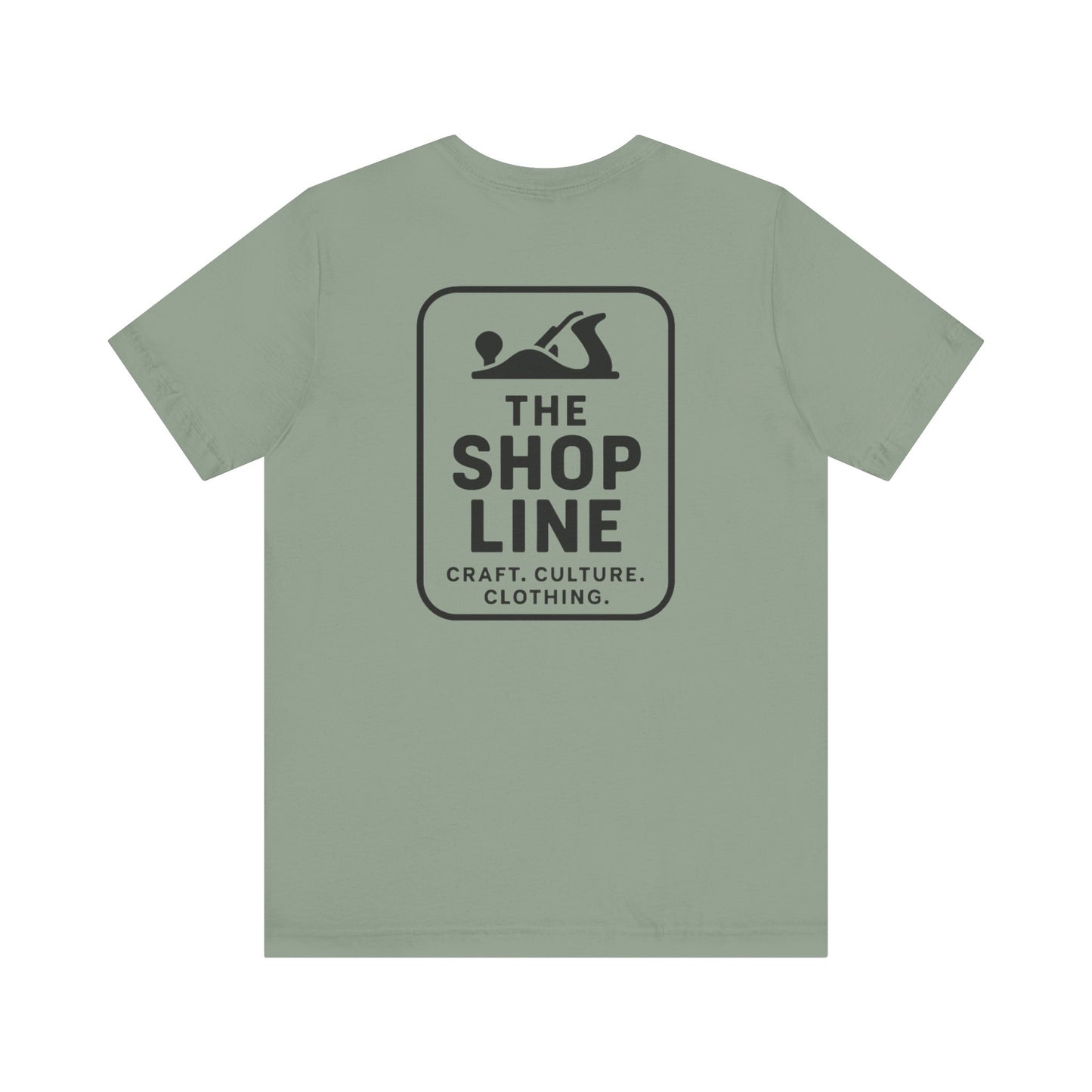 The Shop Line Logo Tee | Minimalist Maker Shirt