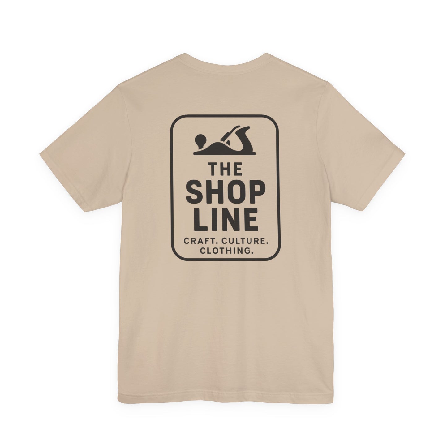 The Shop Line Logo Tee | Minimalist Maker Shirt