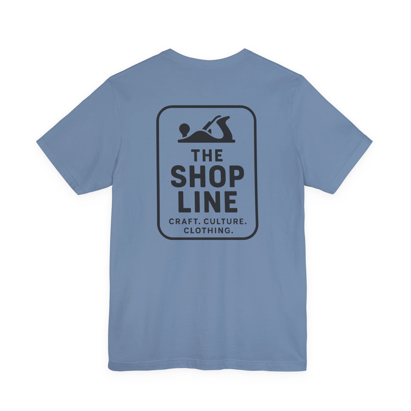 The Shop Line Logo Tee | Minimalist Maker Shirt