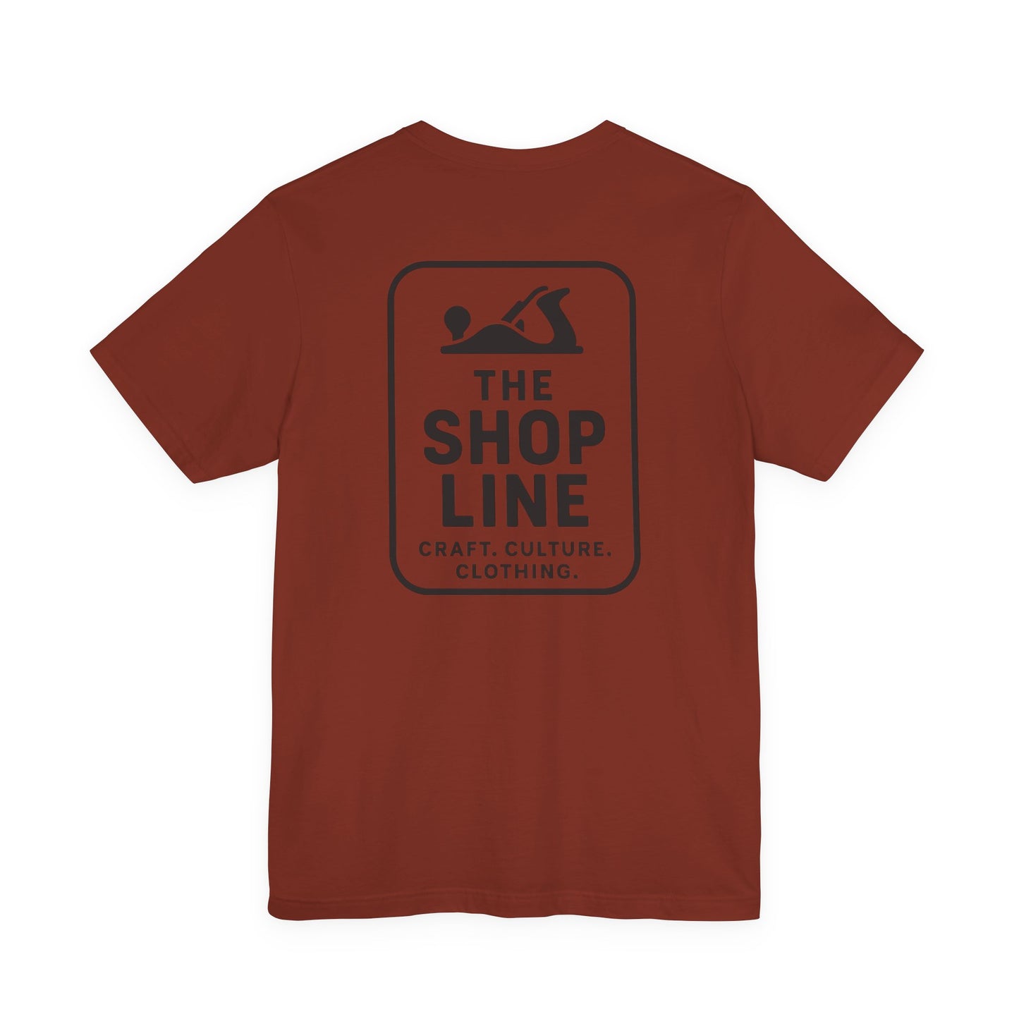 The Shop Line Logo Tee | Minimalist Maker Shirt