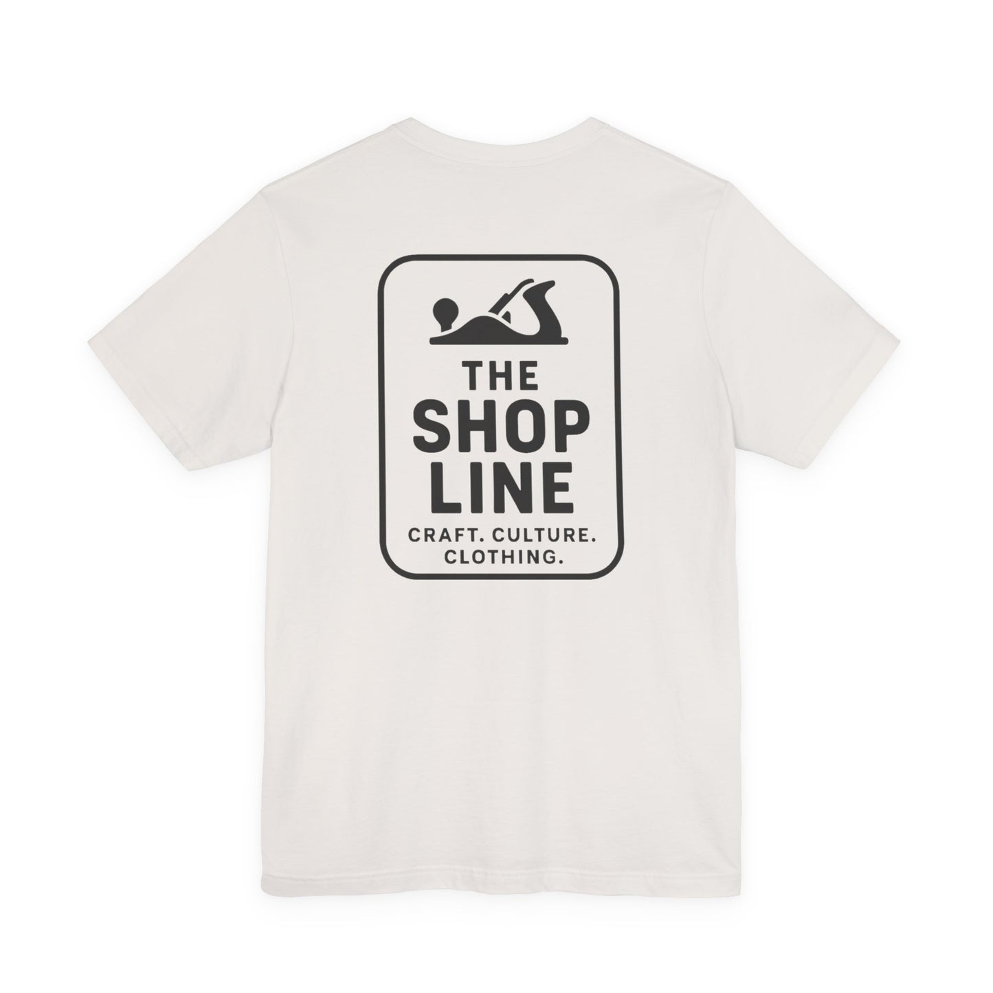 The Shop Line Logo Tee | Minimalist Maker Shirt