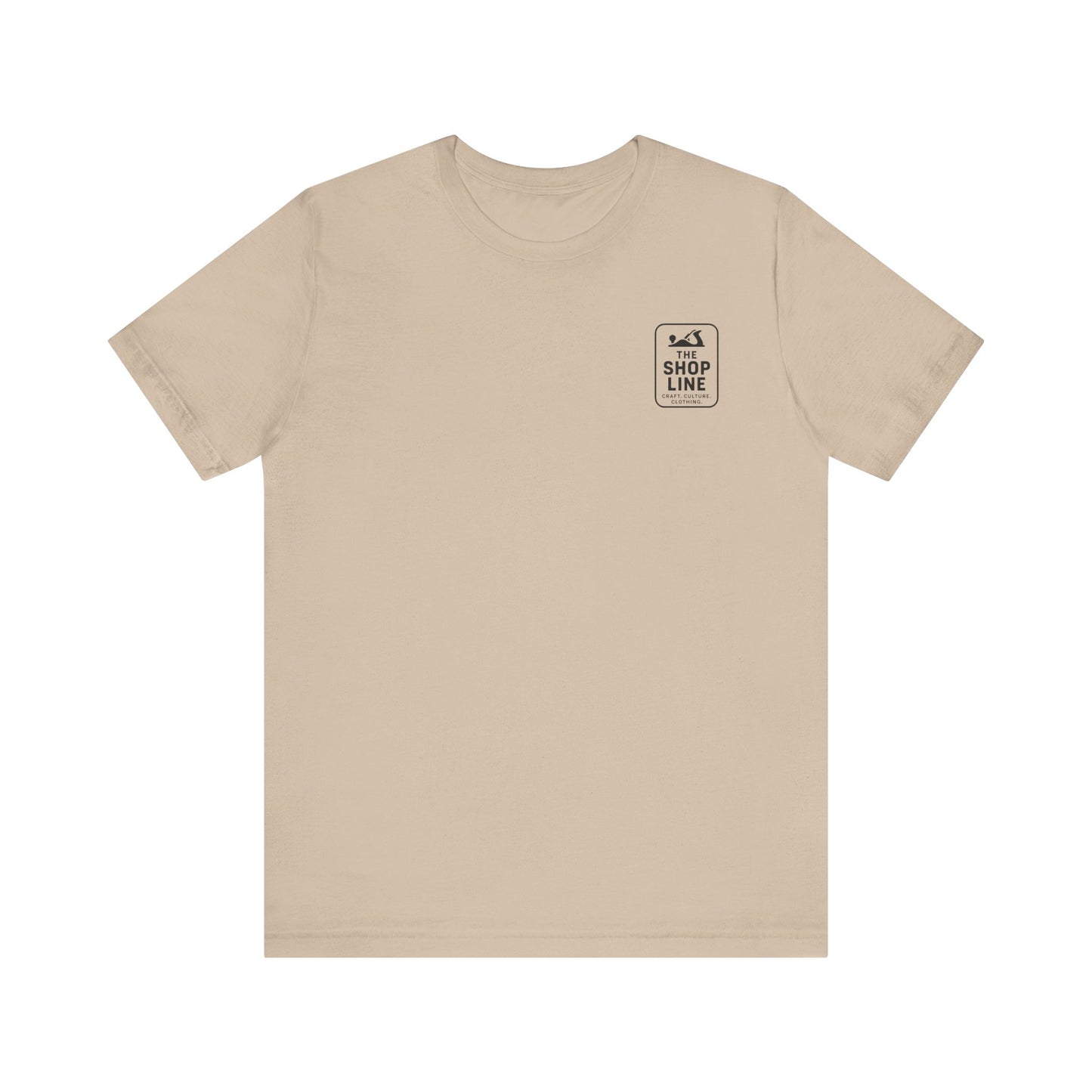 The Shop Line Logo Tee | Minimalist Maker Shirt